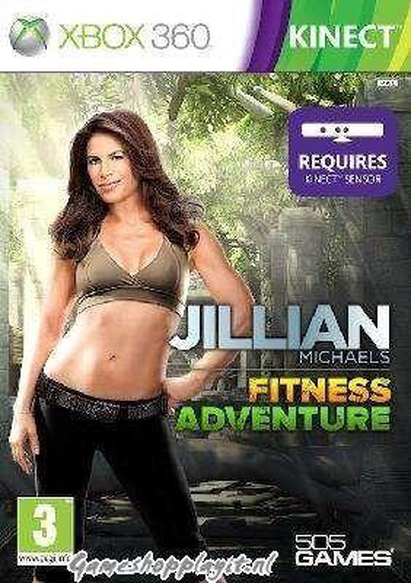 505 Games Jillian Michaels' Fitness Adventure, Xbox 360 video-game