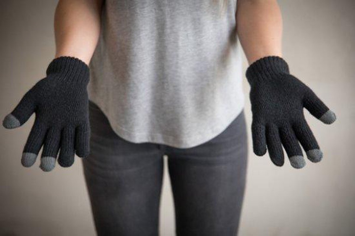 Heatkeeper - Thermo handschoenen heren met I-touch - Zwart - 1-Paar