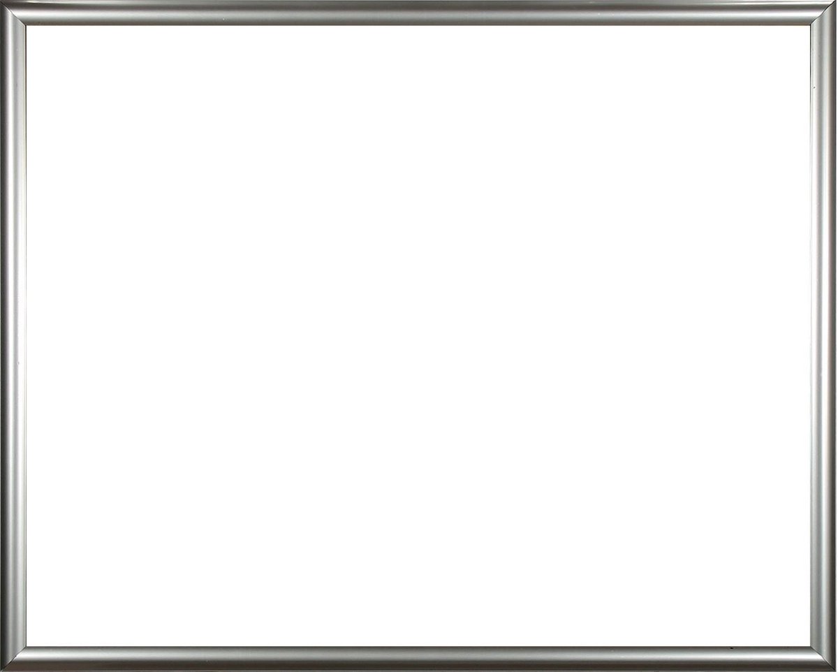 Homedecoration Biggy – Fotolijst – Fotomaat – 28 x 63 cm – Kunststof – Zilver