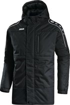 Jako Active Coach Jacket Kinderen - Zwart / Wit | Maat: 128