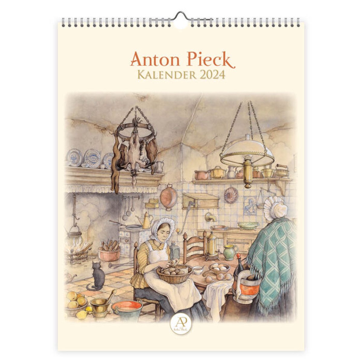 Anton Pieck Kalender 2024 Groot Keuken