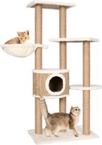 Bol.com vidaXL - Kattenmeubel - met - krabpalen - 126 - cm - zeegras aanbieding