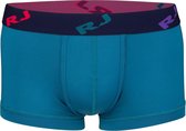 RJ Bodywear Pure Color - heren trunk - petrol (micro) -  Maat: L