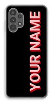 Gepersonaliseerd - Case Company® - Hoesje geschikt voor Samsung Galaxy A13 4G hoesje - Namecase - Soft Cover Telefoonhoesje - Bescherming aan alle Kanten en Schermrand