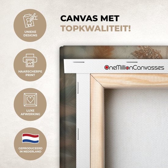 Tableau sur toile - Portrait de lion 120x80 - Accessoires de décoration de chambre - Peintures lions salon - Décoration murale Animaux chambre - Décoration murale cuisine botanique - Toile murale intérieur - Décoration maison - Accessoires de maison