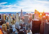 Fotobehang - Vlies Behang - New York Stad Skyline - 312 x 219 cm