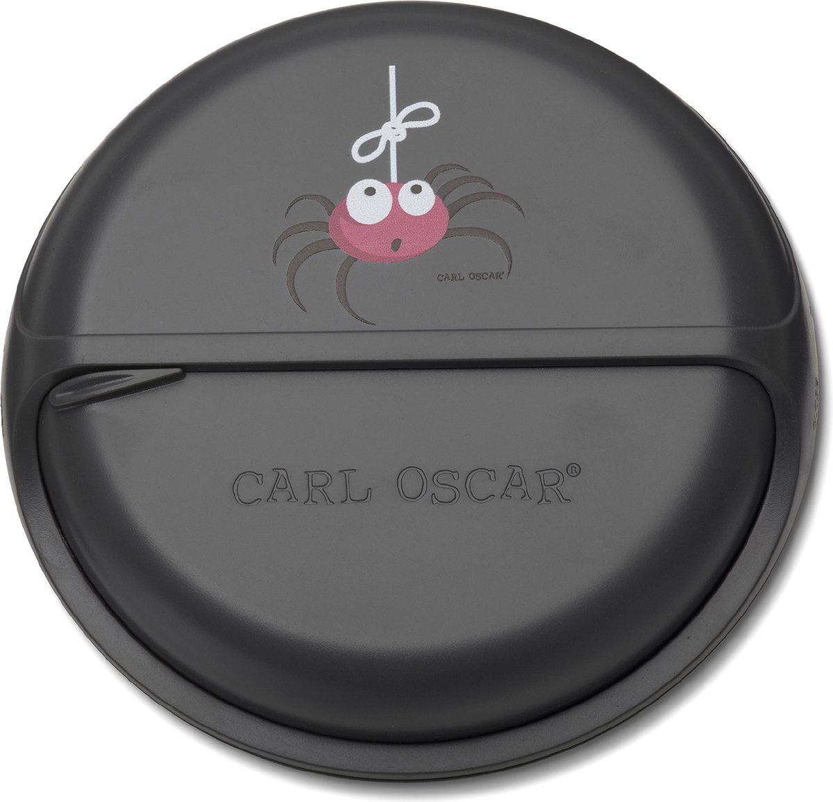 Carl Oscar BentoDISC™ - Ø18 CM - Take away opbergdoos - 0.5L - Zwart - Spin