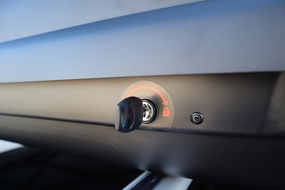 Dakkoffer 500 liter Perfect Fit travelbox Mat zwart – foto 7