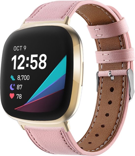 2€01 sur Bracelet de montre Compatible avec Fitbit Versa 2, Cuir