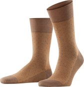 FALKE Sensitive Herringbone comfort band, geschikt voor diabetici merinowol sokken heren bruin - Maat 41-42