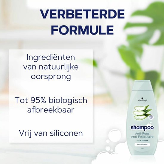 Schwarzkopf Anti-roos Shampoo 5x 400ml - Grootverpakking - Schwarzkopf