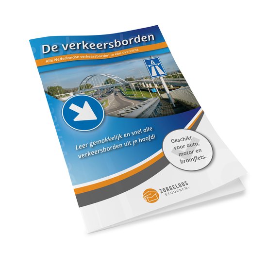 Verkeersborden - Zorgeloos Studeren - Voor auto, motor en sc ... - cover