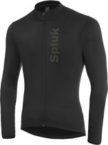 SPIUK Anatomic Jersey Met Lange Mouwen Heren - Black - XL