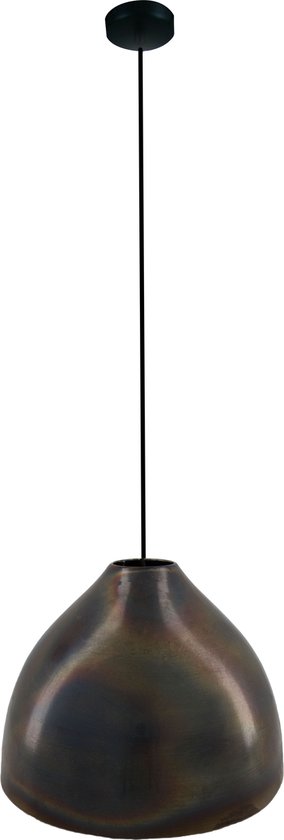 DKNC - Hanglamp Dante - Metaal - 34x34x25cm - Zwart