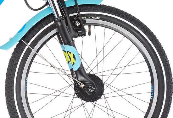 S'cool XXlite Alloy 24 Kinderfahrrad – 21 Gänge, 24 Zoll, Blau/deepblue