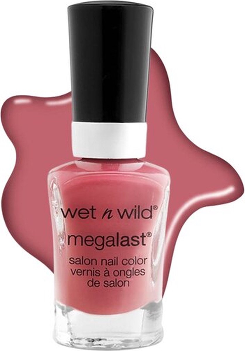Wet 'n Wild MegaLast Salon Nail Color - 206C - Undercover - Nagellak - Roze - 13.5 ml