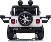 Jeep Wrangler Rubicon kinderauto wit met MP4 scherm en vele opties! | Elektrische Kinderauto | Met afstandsbediening