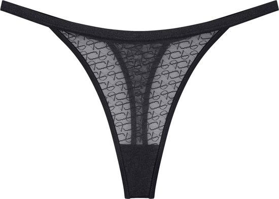 Triumph Signature Sheer String Dames Onderbroek - Zwart - Maat 36