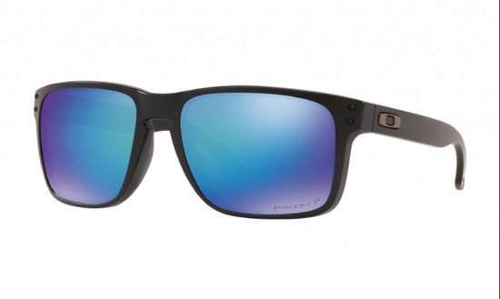 Oakley Holbrook XL zonnebril matte black / prizm sapphire polarize