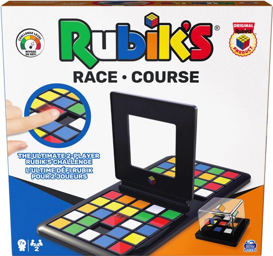 Spin Master Rubik's RACE - Jeu de Casse-Tête Coloré - Jeu de société  Classique 3X3 