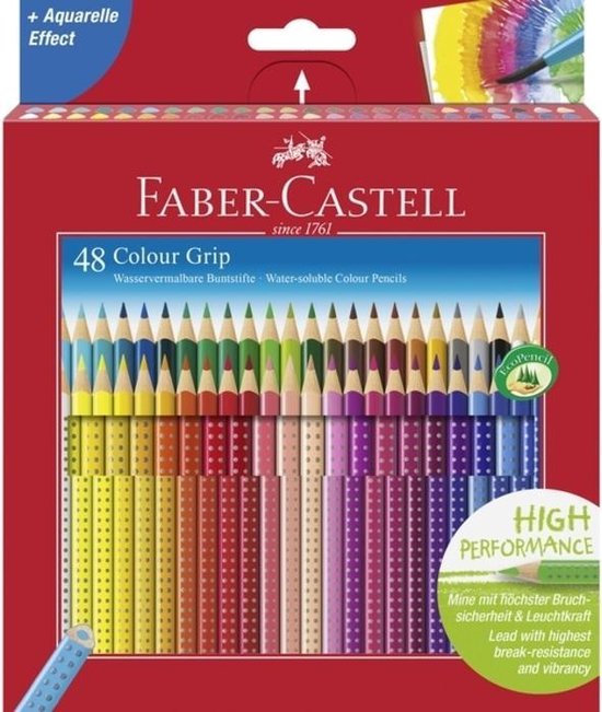 Crayon de couleur Colour Grip étui de 48