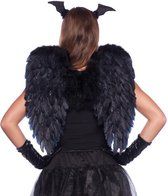 Folat - Feather Wings Black 50 x 50 cm