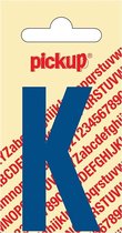 Pickup plakletter Nobel 60 mm blauw K - 31052060K