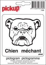 Pickup Pictogram 10x10 cm - Chien méchant