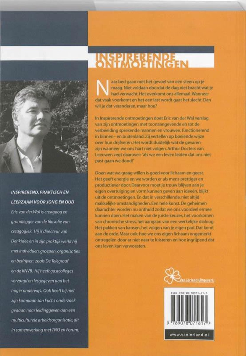 Inspirerende ontmoetingen - back cover
