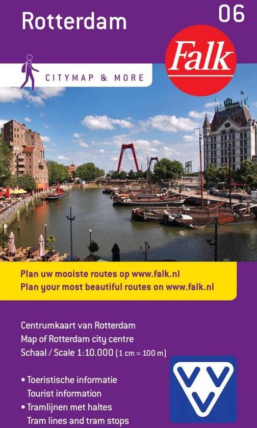 Cover van het boek 'Rotterdam Citymap and more   1:12.500 KRT' van  Falk