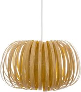 Hanglamp met natuurlijk houteffect - E27 - 60 W - H. 27 cm - Zand
