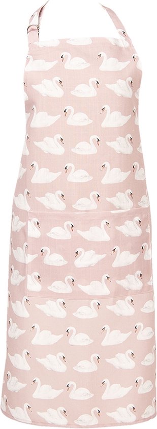 Plus-size schorten voor vrouwen met zakken, schort, nagelstyliste, schort voor winkel, tuin, restaurant, café, één maat, blauw (groen één maat