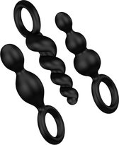 Buttplug Seksspeeltjes Set Anaal Dildo Plug Vibrator Sex Toys Glijmiddel - Erotiek Toys - Satisfyer®