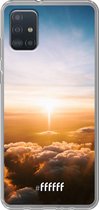 6F hoesje - geschikt voor Samsung Galaxy A52 - Transparant TPU Case - Cloud Sunset #ffffff