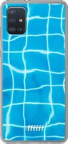6F hoesje - geschikt voor Samsung Galaxy A52 - Transparant TPU Case - Blue Pool #ffffff