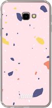 6F hoesje - geschikt voor Samsung Galaxy J4 Plus -  Transparant TPU Case - Terrazzo N°8 #ffffff