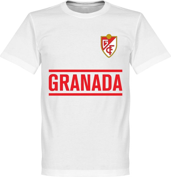Granada Team T-Shirt - Wit  - 4XL