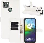 Book Case - Motorola Moto G9 Power Hoesje - Wit