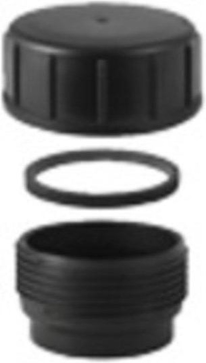Geberit afvoer PE fitting kompleet schroefstopsel 56