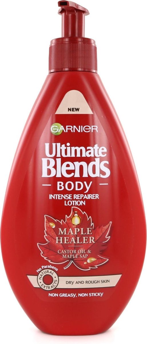 Garnier Ultimate Blends Body Lotion 250 ml (voor droge en ruwe huid