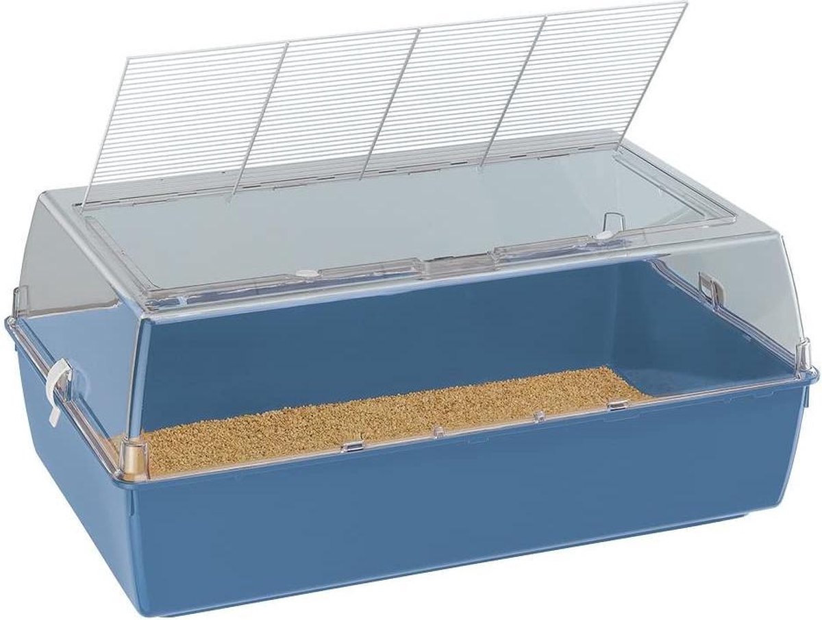 Kooi voor konijn en cavia - 78 cm - Ferplast Casita 80