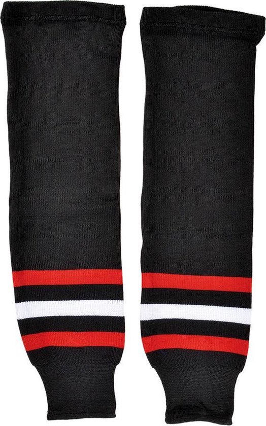Chaussettes de Hockey sur glace Chicago Blackhawks noir / rouge / blanc Bambini