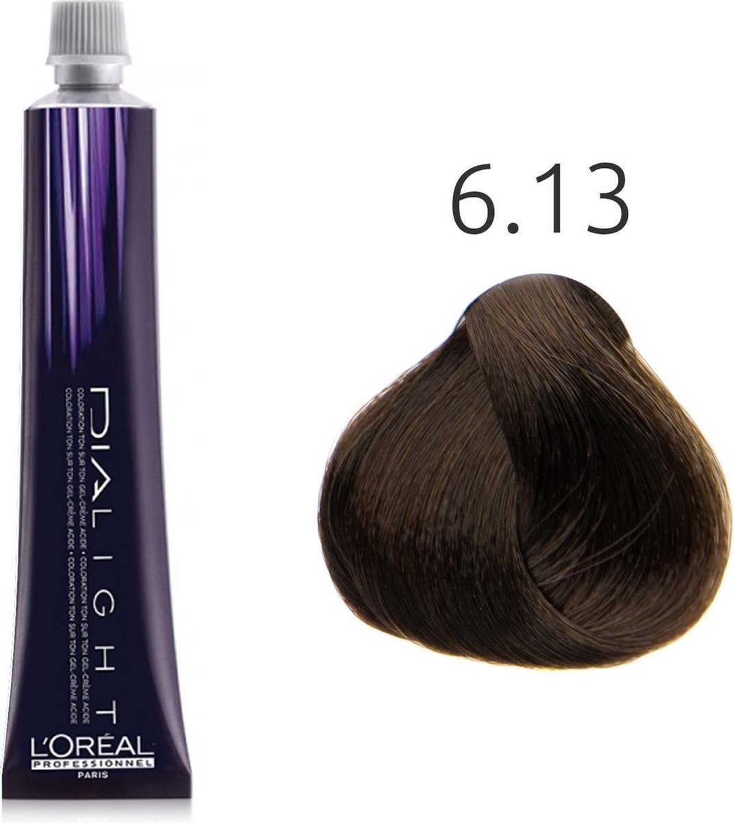 L'Oréal Paris Dia Light 6.13 couleur de cheveux Marron 50 ml | bol.