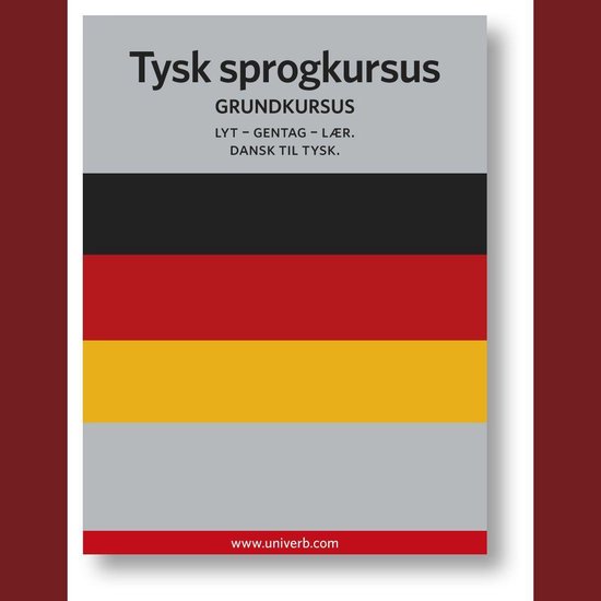 Tysk sprogkursus - cover