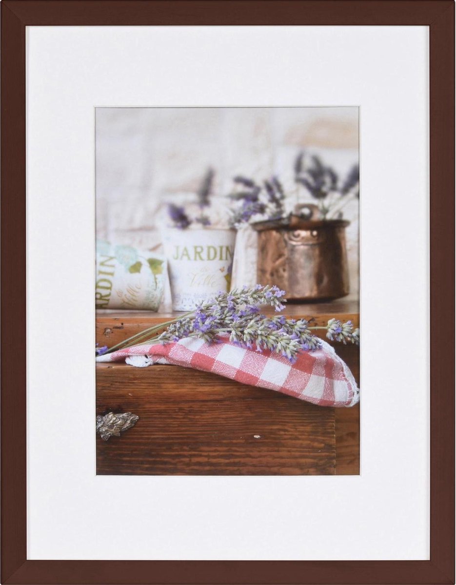 Henzo Fotolijst - Henzo - Jardin - Fotomaat 30x40 cm - Donkerbruin