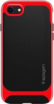 Spigen Neo Hybrid hoesje voor iPhone 7, 8 en iPhone SE 2020 SE 2022 - zwart met rood