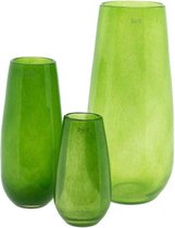 Dutz - design vaas Robert Jungle - glas-  mondgeblazen - h 37 cm