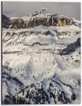 Dibond - Marmolada Berg - Italië - 30x40cm Foto op Aluminium (Met Ophangsysteem)