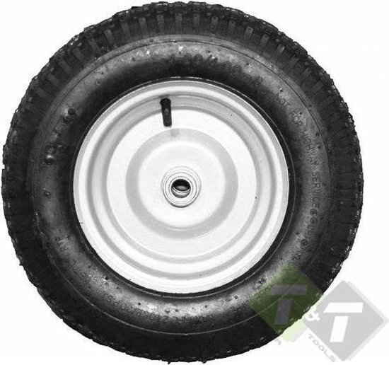 Kruiwagenwiel staal, Stalenkruiwagen wiel, Kruiwagen band, 4.80/4.00