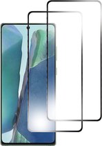 MMOBIEL 2 stuks Glazen Screenprotector voor Samsung Galaxy Note 20 N980 / Note 20 (5G) N981 6.7 inch 2020 - Tempered Gehard Glas - Inclusief Cleaning Set